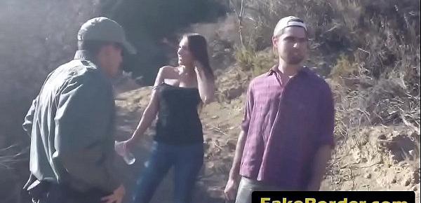  Fake Mexican border patrol lured beautiful brunette jth-great-deliberation-72p-3